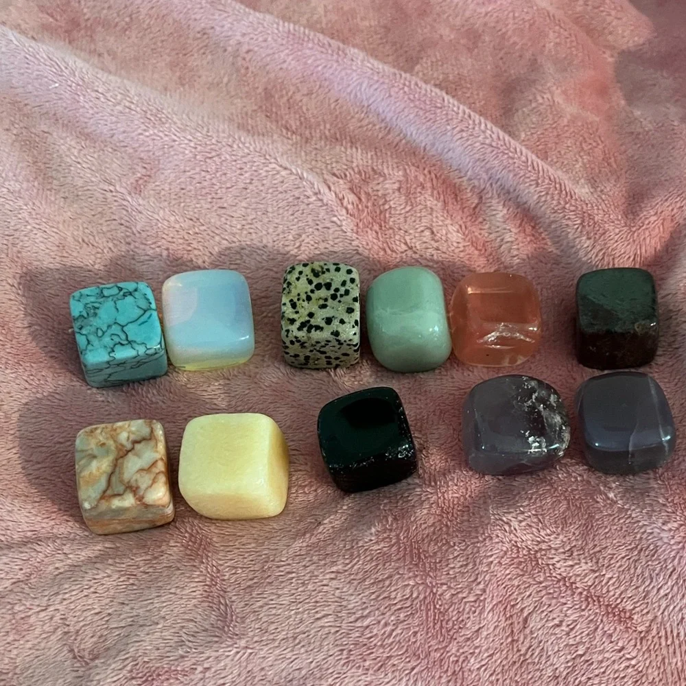 Colorful Crystal Square Collection - Picture 2 of 7